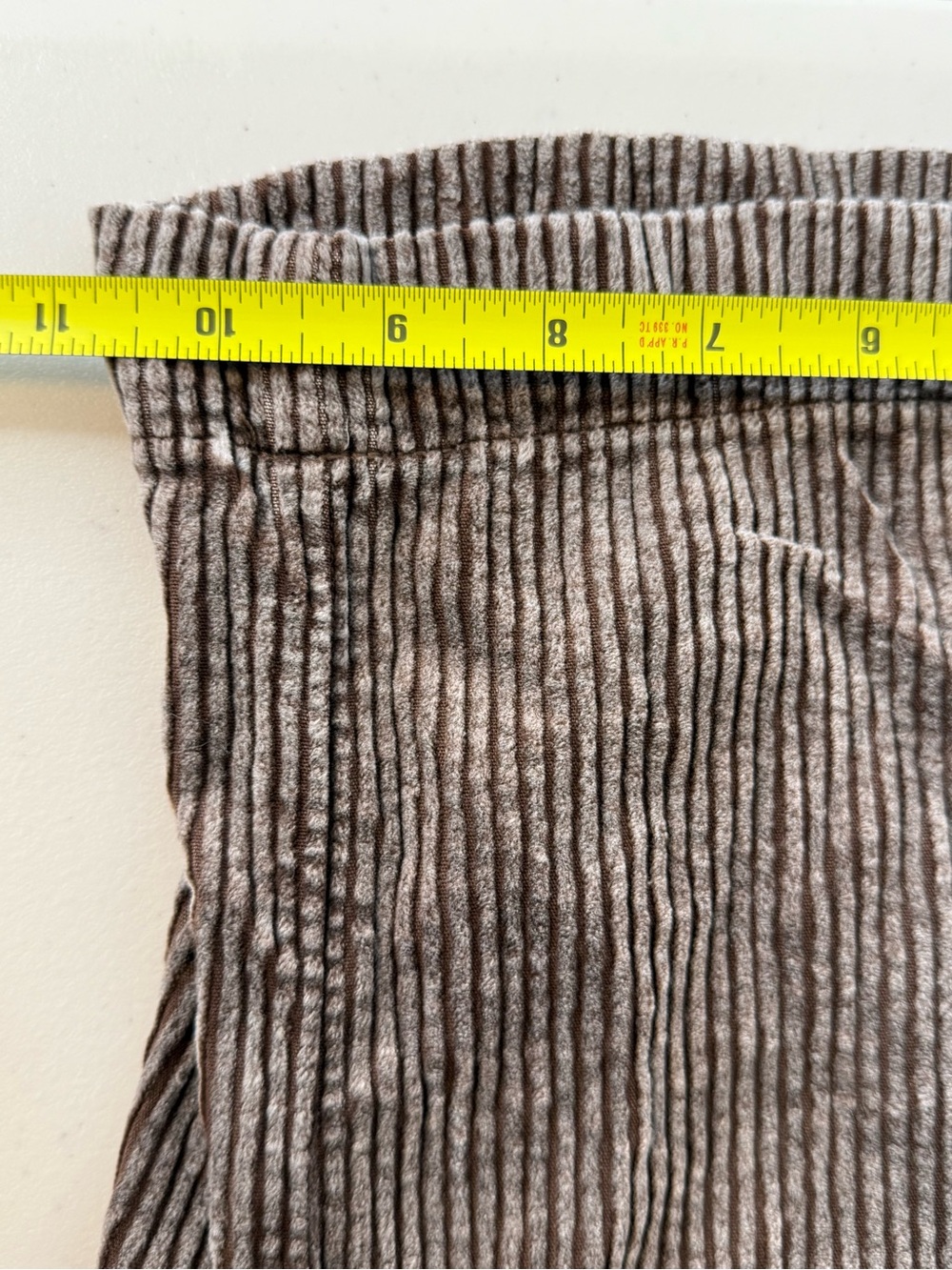 American Eagle Stretch Corduroy Low-Rise Baggy Wide-Leg Pants chocolate brown - Picture 11 of 11